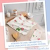Fruit Pattern Kitchen Towels Set of 2, with Fixed Clips