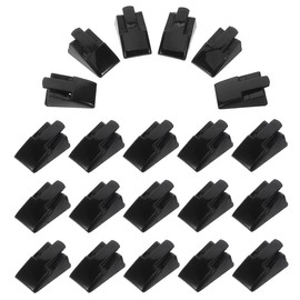 FOMIYES 20pcs Simple Ring Display Stand Ring Jewelry Organizer Ring Hand Holder Ring Holder for Men Dinosaur Ring Holder Ring Holder Plastic Black