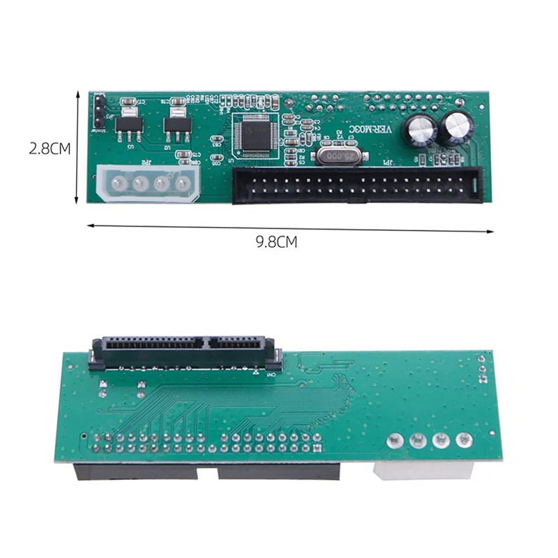 NFHK SATA Disk to IDE/PATA 40Pin Motherboard Converter Adapter PCBA