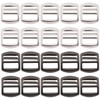 VGOL 20 Pieces Metal Sliding Buckle Replacement Ladder Lock Buckle