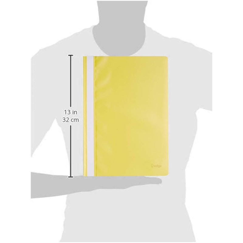 Indigo® A4 Project Folder - Yellow - Report Document Files