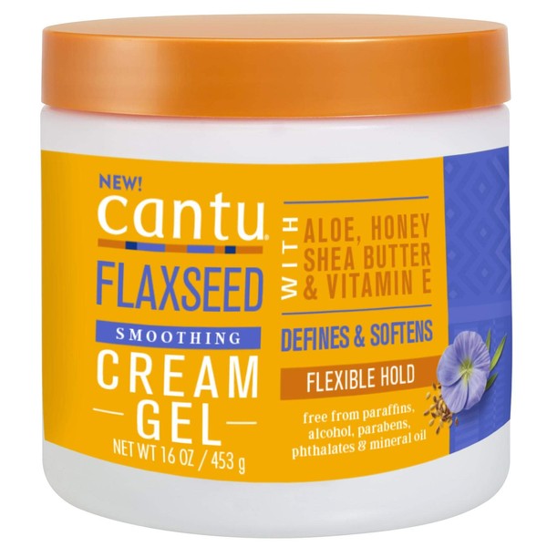 Cantu Flaxseed Smoothing Cream Gel (Pack of 1)