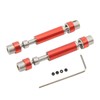 2PCS Front Rear Center Drive Shaft Aluminum Alloy Wear Resistant