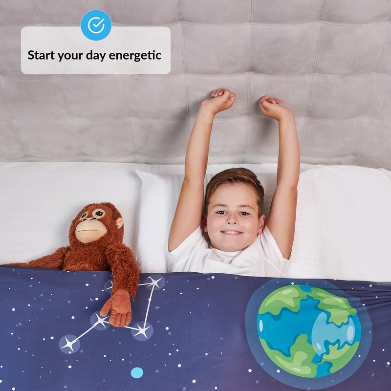 ODOXIA Sensory Sheet | Sensory Blanket for Kids | Compression