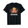 Happy Dot Day Octopus Dotopus Funny Pun Animal T-Shirt