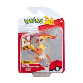 Pokémon PKW2670 4.5" Battle Figure-Infernape,Orange