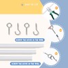 ASIWUJING Curtain Wire 10 Metres Net Curtain Wire Cord Cable