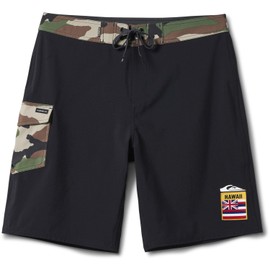 Quiksilver - Mens Surfsilk Hawaii 20 Boardshort, Color Black, Size: 36