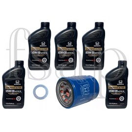 Honda Genuine Honda oil change kit for 2013 Honda Accord 2.4L L4 Honda engine oil 5w20