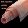 10 Packs 200 Mesh 99.9% Pure Copper Screen Woven Mesh
