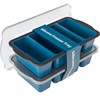 GORCI Silicone Freezer Tray With Lid, 8 Large 1 Cup
