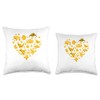 Origami Heart Throw Pillow