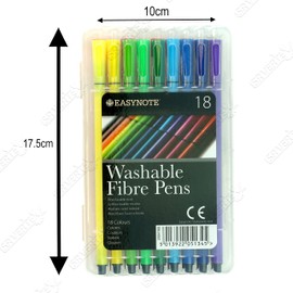 HOVUK Toy Story Buzz Lightyear Children's Spiral Bound A5 Notebook with 18x Felt Tips Colouring Pens for Kids, Writing Pad with Premium Coloring Pens for Kids Colouring Book