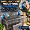 Suction Cup Bathroom Shelf for Shower Storage – 40cm Gray