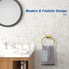 ieron Round Towel Hanger, Multifunctional Hook, Bath Ring Hand Towel