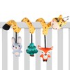 Baby Stroller Toy - High Contrast Stroller Activity Toy with
