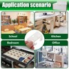 Plastic Drawer Guides, 8 Pcs Cabinet Drawer Slide Parts, Furniture