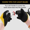 Meconard 36 Pack S14 LED Bulbs for Outdoor String Lights,