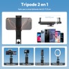 ULANZI TT23 Trípode de 64" con Seguimiento Facial automático,Palo Selfie