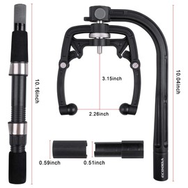 Lightweight Fishing Line Spooler Sliver Aluminum Tensioner Suction Line Winder Spinning Reel Spooler Fishing Tackle Tools Style C