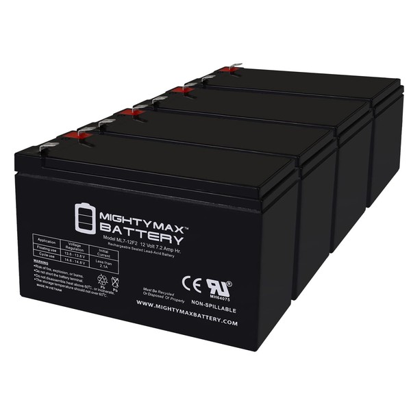 Mighty Max Battery 12V 7Ah F2 Replacement Battery for Kung