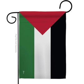 Americana Home & Garden Palestine Garden Flag Regional Nation International World Country Particular Area House Decoration Banner Small Yard Gift Double-Sided, Made in USA