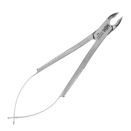 Cuticle Nippers 5 mm Cutting Surface – Spring Action – Stainless Steel