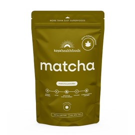 KOYA Matcha en Polvo 500 g | Color Verde Intenso | Sin Gluten | Vegano | Keto | Sin Azúcares Añadidos| Orgánico 100% Puro| Ideal Para Bebidas Y Repostería | Origen Japonés