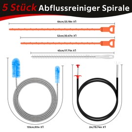 Bottle Brush Thin Set 11 Pieces (White)