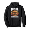 Burger Connoisseur Juicy Cheese Delight Pullover Hoodie