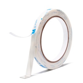 Double Sided Tape, Thick PE Foam Tape Strips, Mounting Tape Heavy Duty, Strong Adhesive Tape Waterproof for Mixtiles Wall Picture Hanging Poster(White) 0.4" x 10FTx0.044 Inch