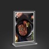 VOANZO 6pcs A5 Menu Holder with Acrylic Base and Frame