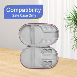 RLSOCO Tasche für Ping Pong Schläger/Tischtennisschläger/Tischtennisschläger mit sechseckiger Form, Passend für 2 Schläger und 4 Bälle - Schwarz (Nur Tasche)