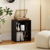 2-Cube Open Bookshelf Floor Standing Bookcase with 5-Position Adjustable ShelfMain