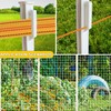 20 Pack 48inch Step-in Electric Fence Posts – Temporary Plastic