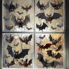 VELUMI Halloween Window Clings, Static Cling Stickers for Glass (Bat2)