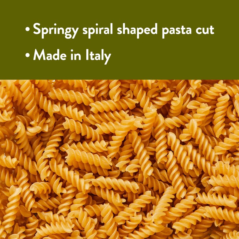 DeLallo Gluten Free Fusilli Pasta, Non-GMO, Made with Brown Rice