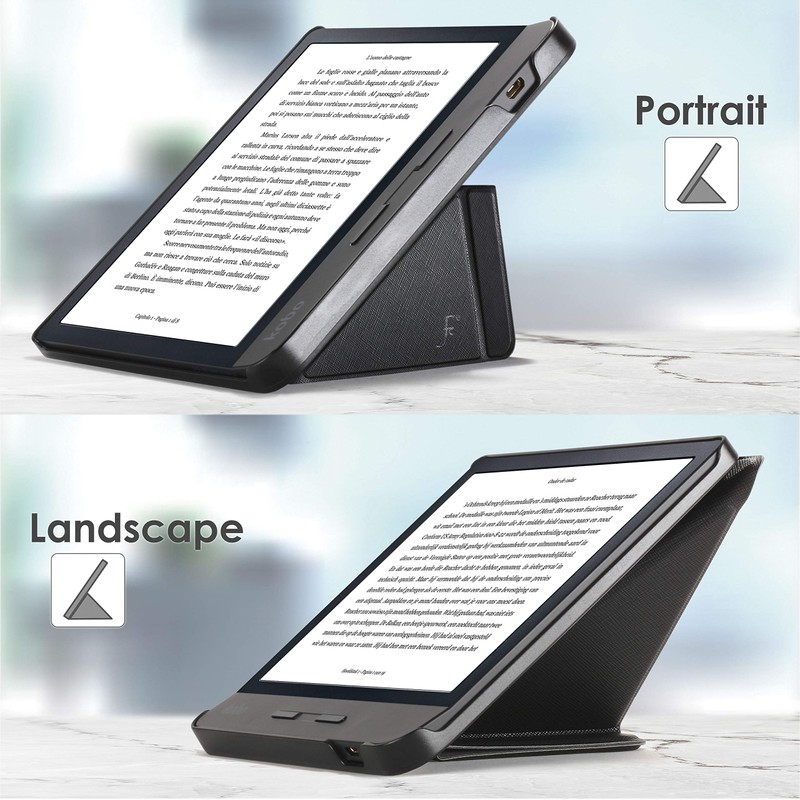 FC Case for Kobo Libra H2O - Foldable Protective Case