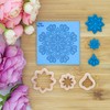 GOTO CLAY TOOLS Mandala Texture Mat for Polymer Clay Earring,