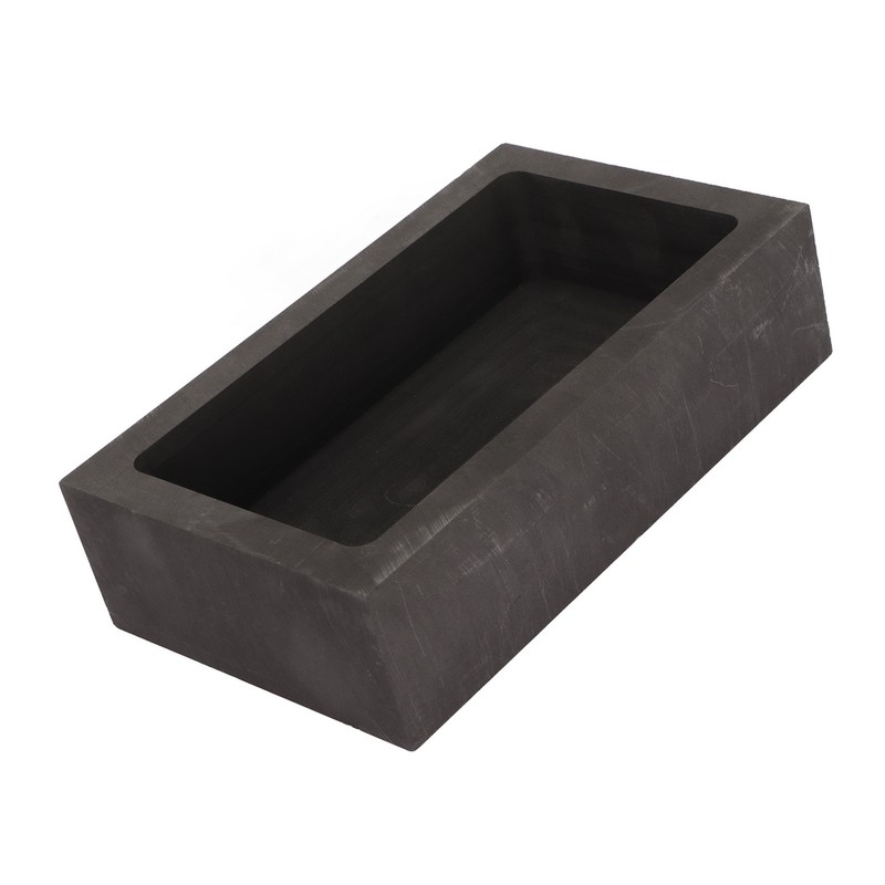 5000g Capacity High Purity Graphite Crucible Metal Refining Mould Ingot