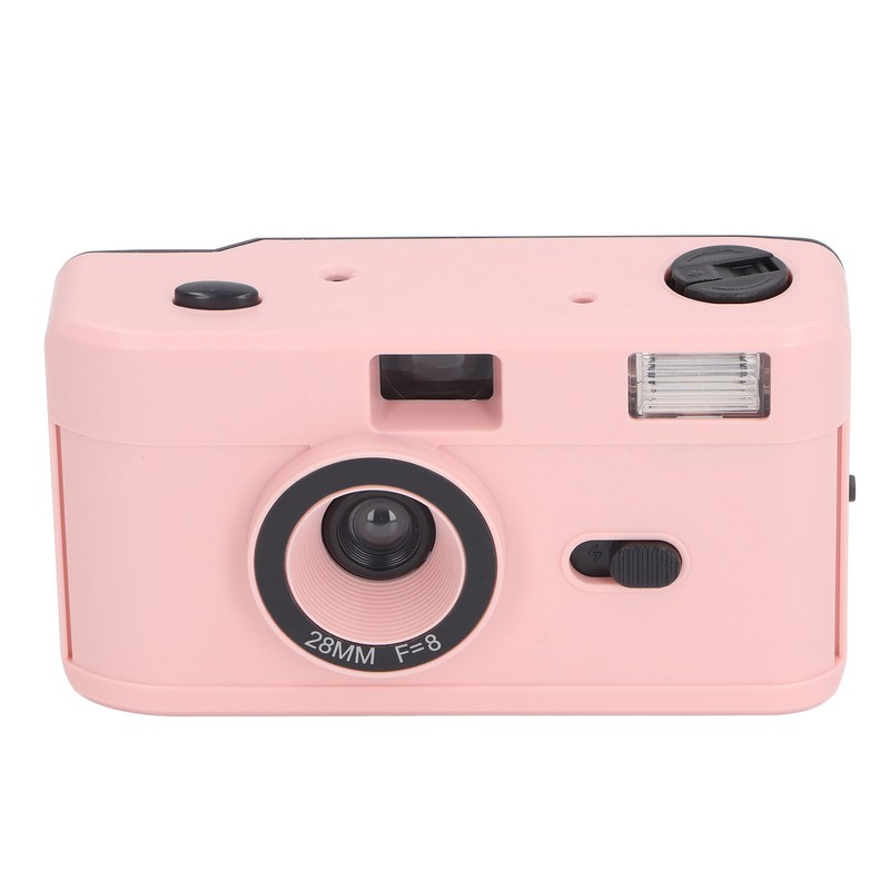 35MM Film Camera Reusable Lightweight Vintage Camera Built in Flash