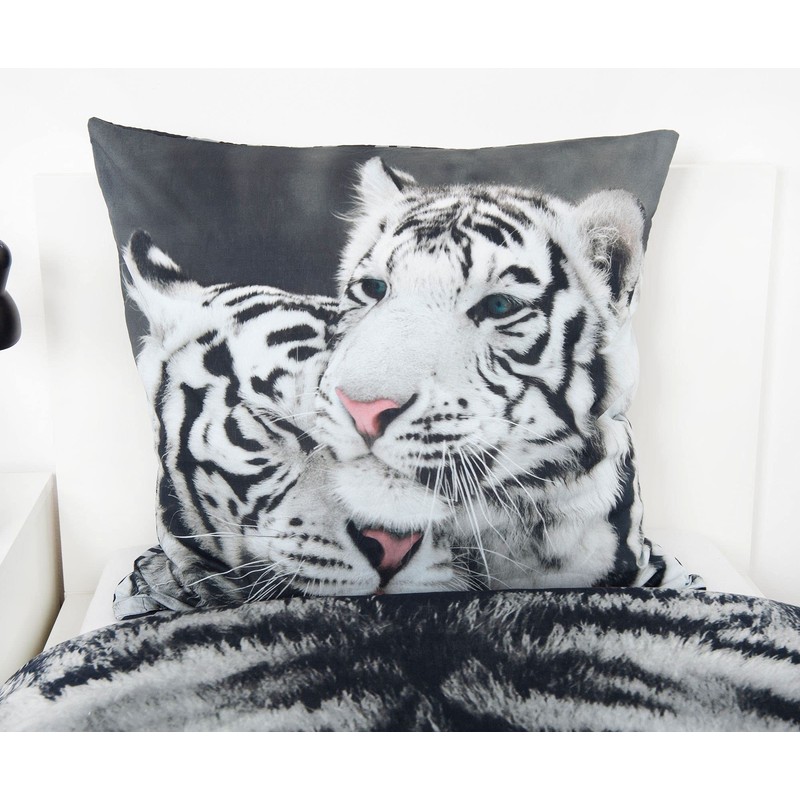 Klaus Herding GmbH Bed Linen Set White Tiger 135 x