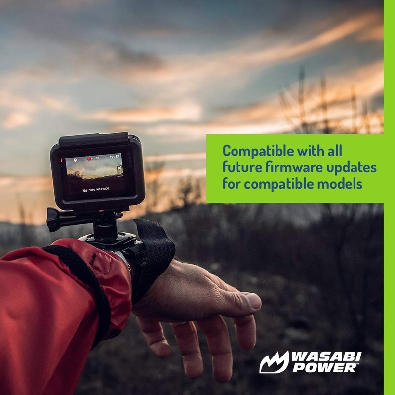 Wasabi Power Battery (2-Pack) and Dual Charger for GoPro Hero3,