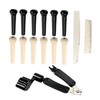 Vaveren 12Pcs Guitar Bridge Pins Bridge Extractor Tool Replacement Parts