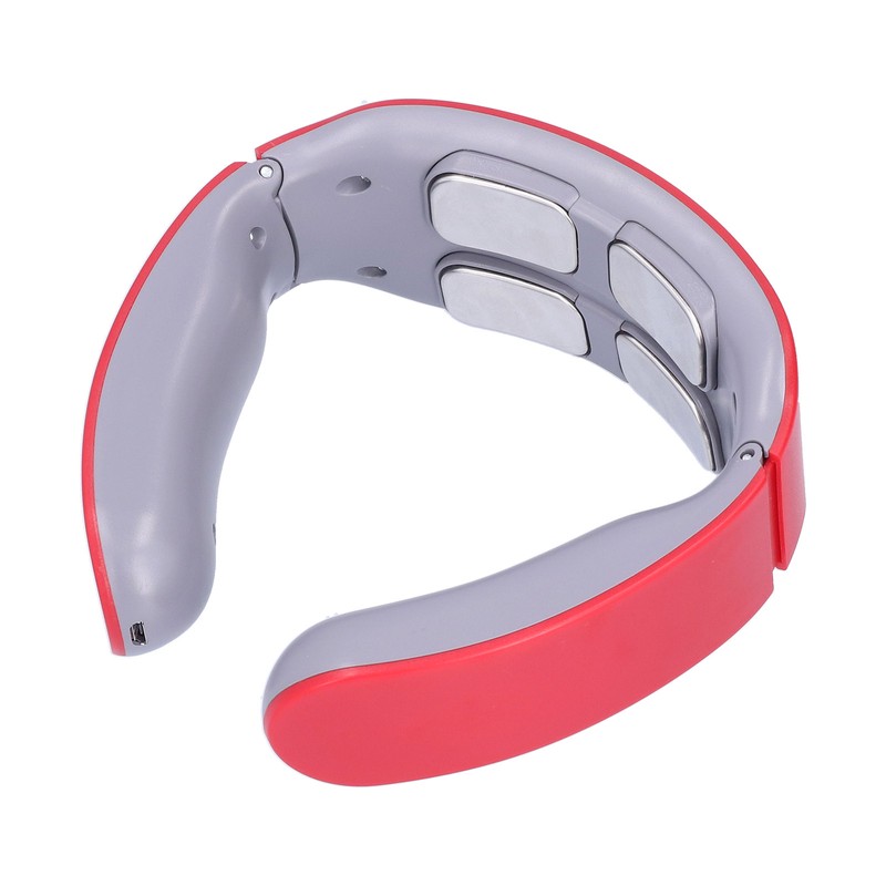 4 Massage Head Neck Massager Electric Hot Compress Relieve Fatigue