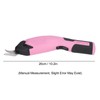 Electric Scissors USB Charge Ergonomic Handle Aluminium Alloy Easy Control