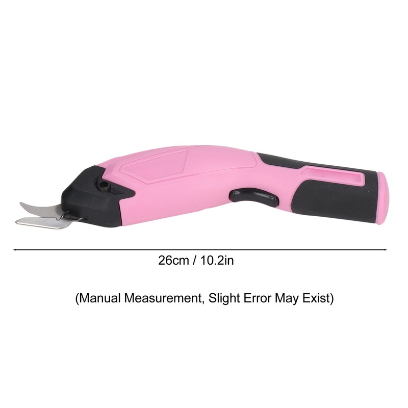 Electric Scissors USB Charge Ergonomic Handle Aluminium Alloy Easy Control