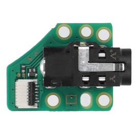 QM2107105 Replacement Audio Jack for N Switch Lite HDH-001/ HDH-HPMJ, 3.5mm Audio Replacement Plug Headphone Jack for Switch