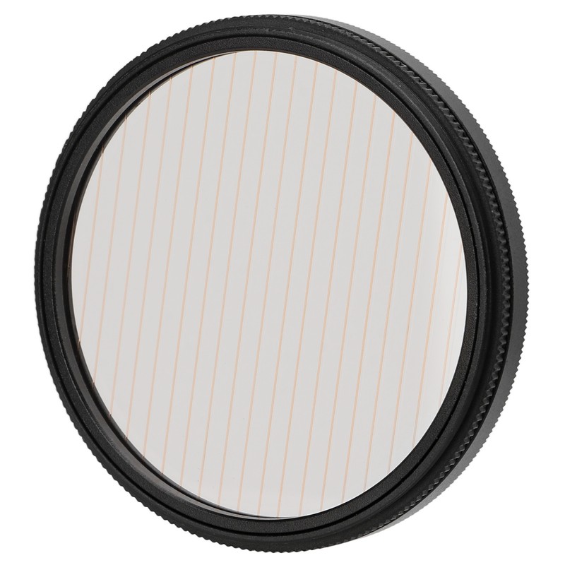 Gold Streak Anamorphic Effect Filter UHD Optical Glass Waterproof Scratch