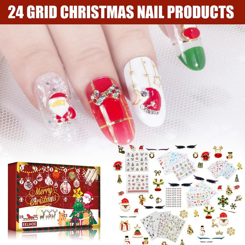 Christmas Countdown Calendar Beauty Blind Box Advent Calendar 24 Days